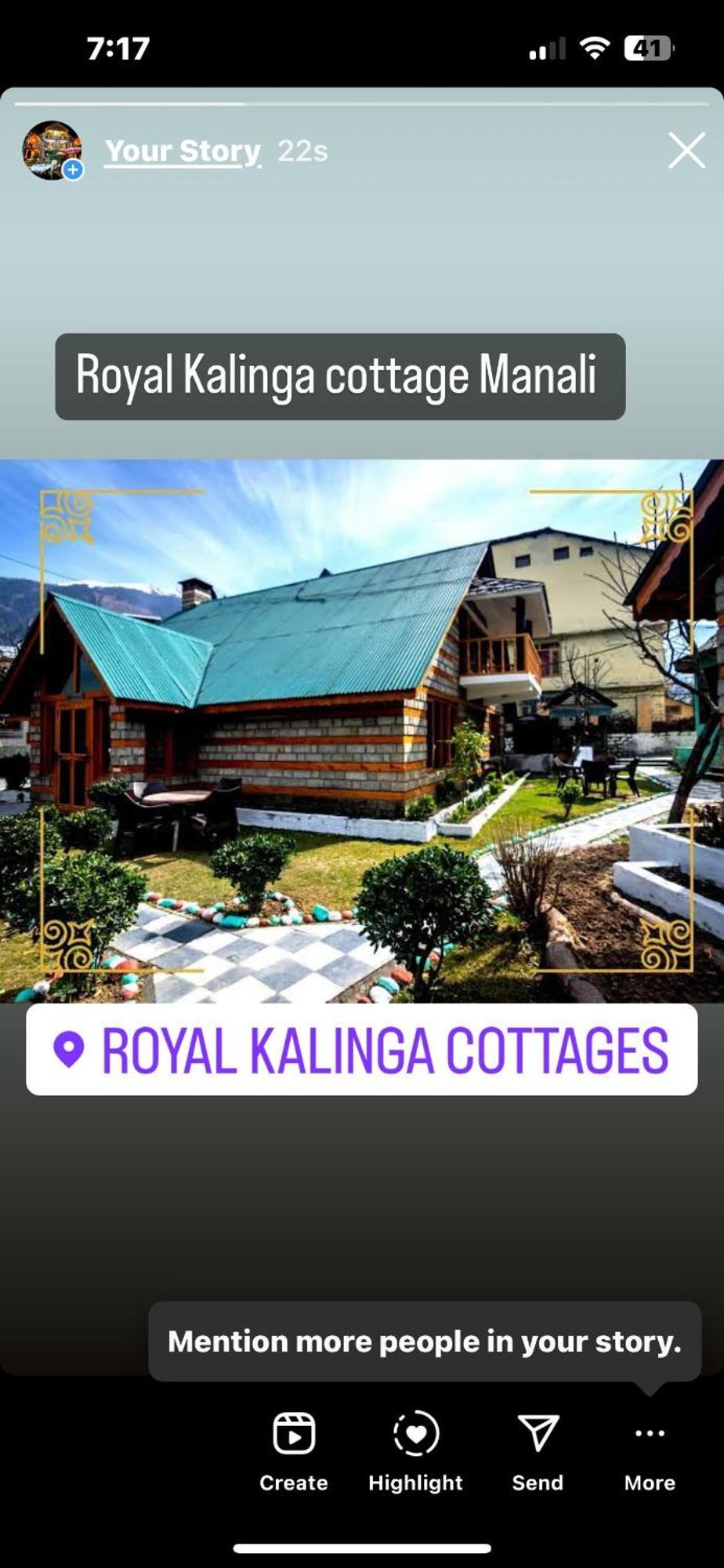 Royal Kalinga Cottages Manāli Exteriör bild